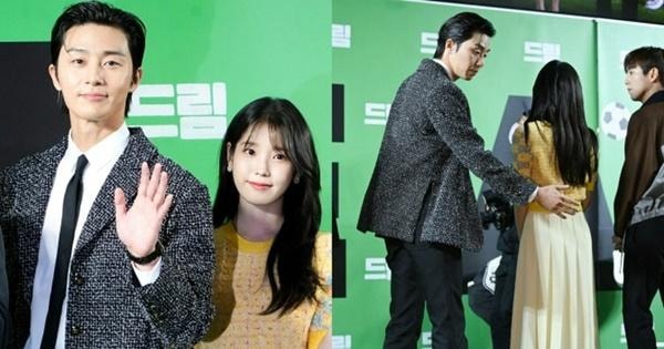 Park Seo Joon gây 'tan chảy' với hành động ga lăng dành cho IU