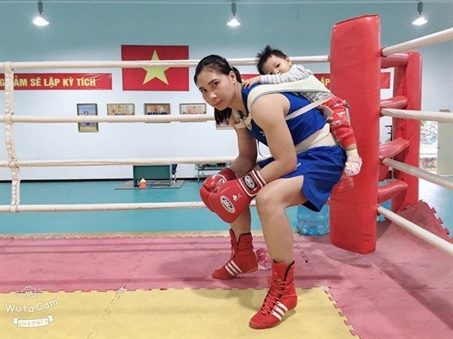 Bà mẹ hai con dân tộc Tày Hà Thị Linh giành HCV boxing SEA Games 32