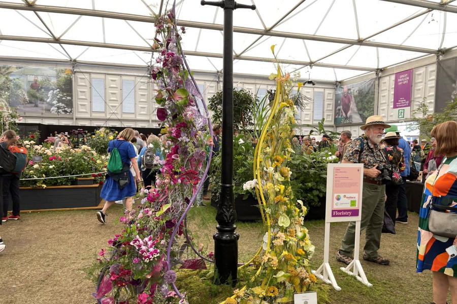 Người Việt đầu tiên thắng giải Bạc tại Chelsea Flower Show 2023