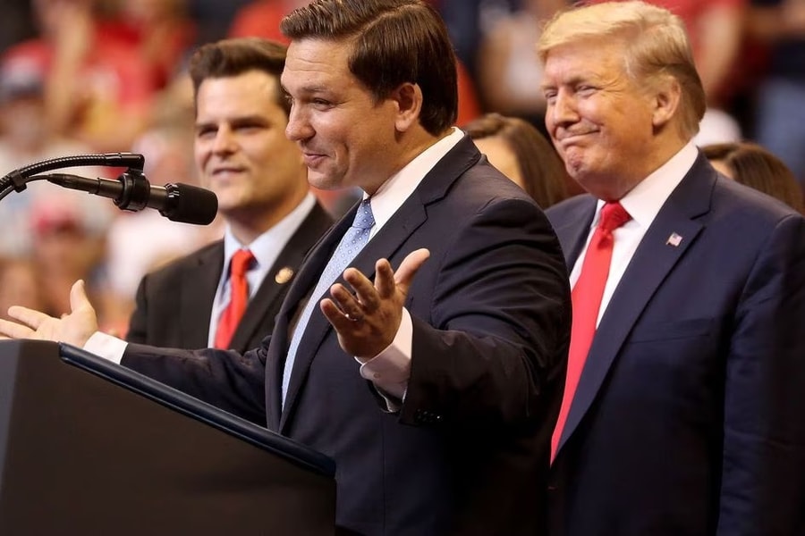 Ông Trump đắc ý vì ông DeSantis bị 'sập mạng' khi tuyên bố tranh cử