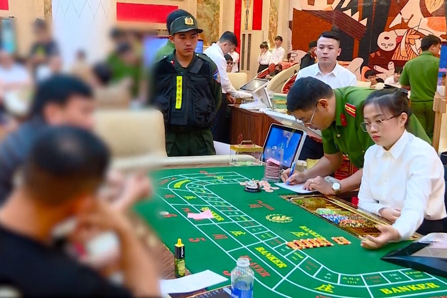 Khởi tố các đối tượng cầm đầu ổ đánh bạc lớn tại khách sạn Sheraton Nha Trang