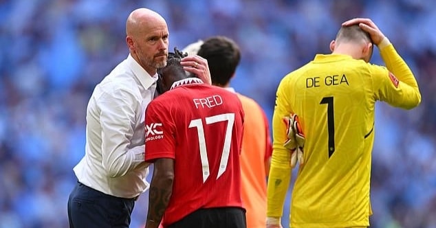 HLV Ten Hag: 'Man Utd thua Man City vì để thủng lưới quá ngớ ngẩn'