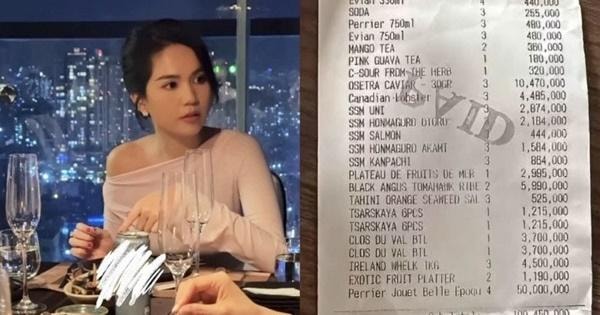 Ăn tối hóa đơn hơn 116 triệu, Ngọc Trinh 'tá hỏa' than đắt, cảm thấy phí tiền