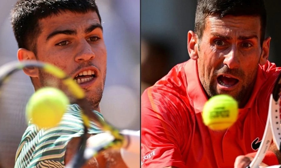 Carlos Alcaraz - Novak Djokovic: Trận chiến thế hệ