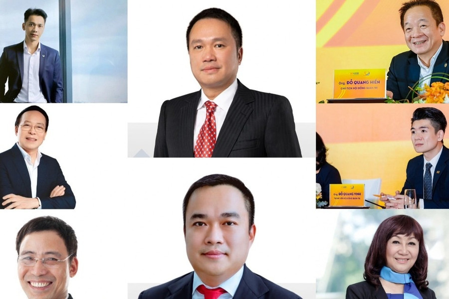 Những sếp là người thân của nhau trong ban lãnh đạo ngân hàng Việt