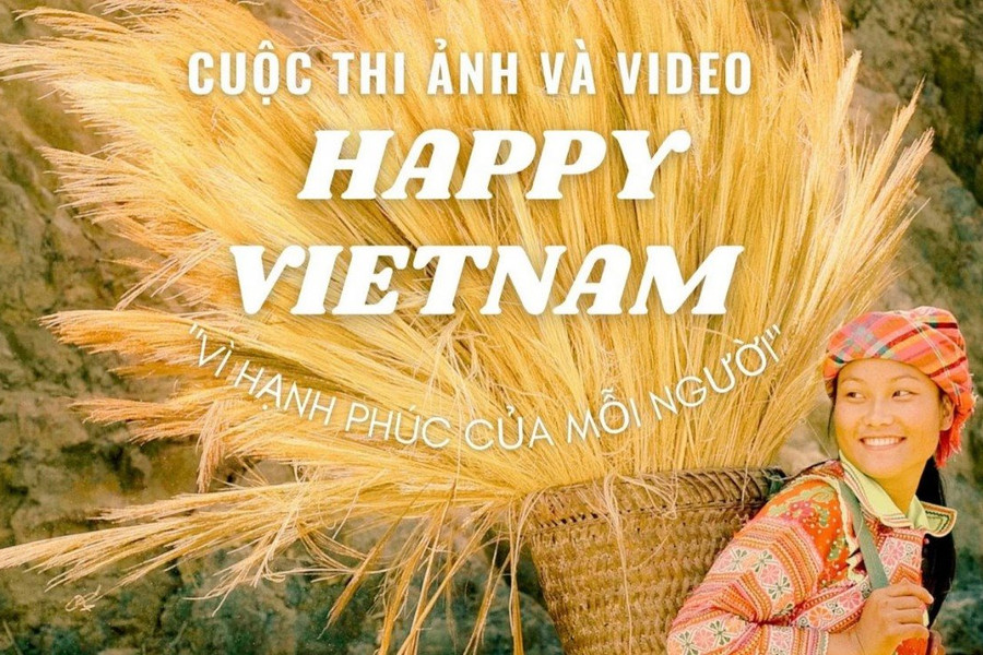 Cuộc thi ảnh, video Happy Vietnam 2023 chính thức khởi động