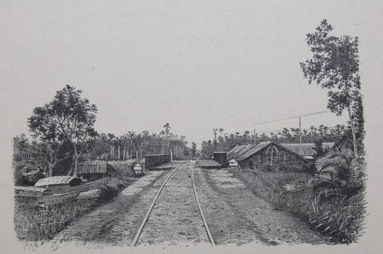 Ảnh siêu hiếm về tuyến đường sắt Sài Gòn – Mỹ Tho