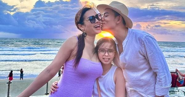 Hành động Lý Bình dành cho con gái riêng của Phương Trinh Jolie sau khi đón thêm thành viên mới