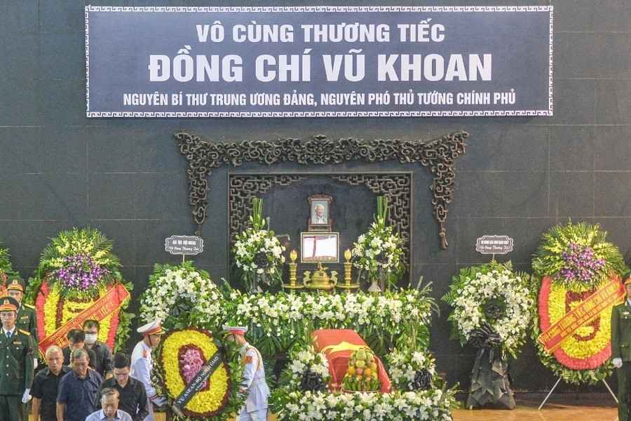 Lời cảm ơn của Ban Lễ tang và gia đình nguyên Phó Thủ tướng Vũ Khoan