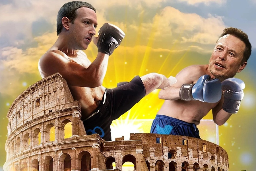 Tỷ phú Elon Musk và Mark Zuckerberg có thể so găng tại đấu trường Colosseum