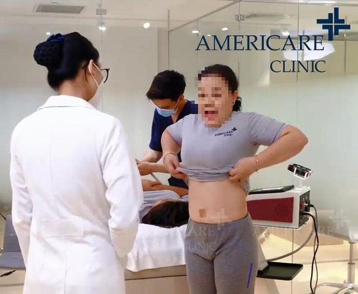 Các luật sư nói clip giảm béo lừa khách, đại diện Americare clinic đã lên Sở Y tế làm việc