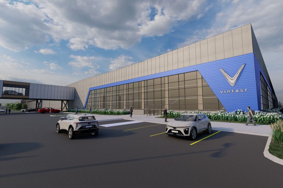 VinFast khởi công nhà máy sản xuất ô tô điện đầu tiên tại Mỹ