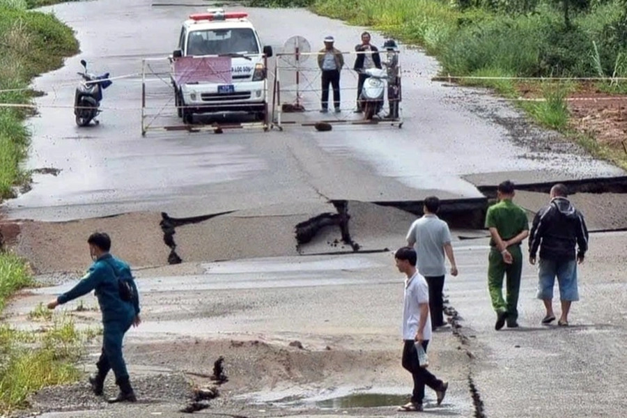 Sạt lở khắp nơi, Lâm Đồng xin công bố tình huống thiên tai khẩn cấp