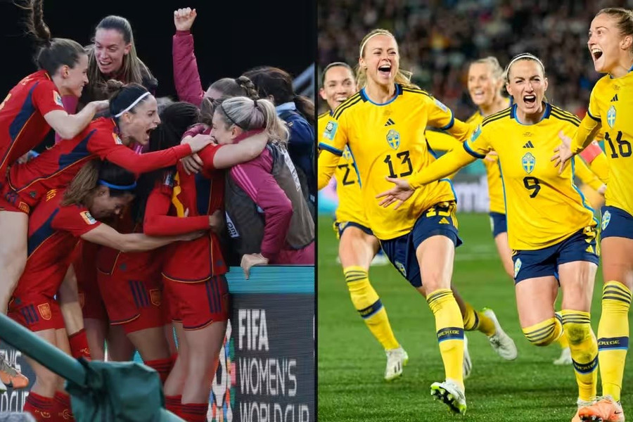 Bán kết World Cup nữ 2023 ngày 15/8: Tây Ban Nha đấu Thụy Điển