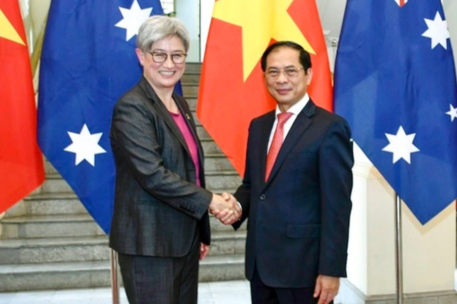 Bộ trưởng Ngoại giao Việt Nam và Australia trao đổi về vấn đề Biển Đông