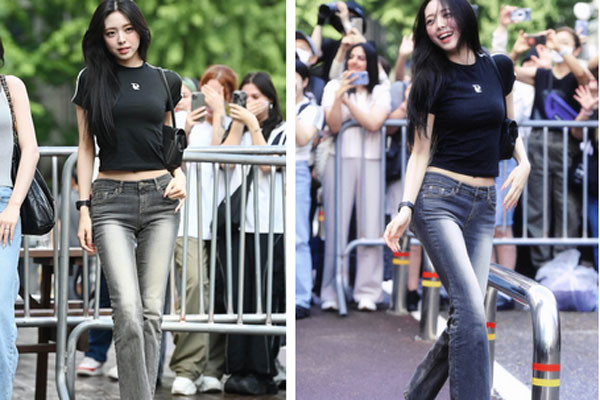 Nữ idol sở hữu body "siêu thực", cứ diện combo crop top quần jeans là gây sốt