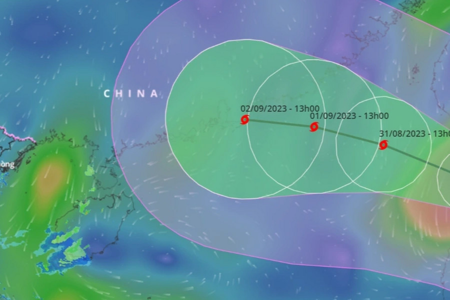 3 kịch bản của bão Saola khi vào Biển Đông