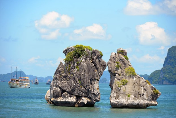 Quảng Ninh: Bảo tồn hòn Trống Mái trên vịnh Hạ Long tuân thủ Công ước quốc tế