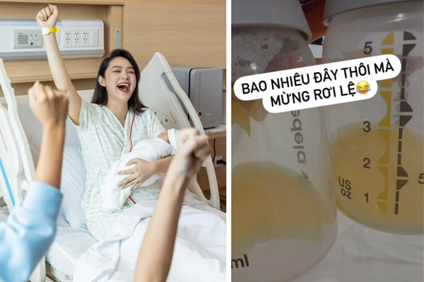 Giọt sữa mẹ đầu tiên xuất hiện trong 72 giờ sau sinh khiến Minh Hằng bật khóc quan trọng đến thế nào?