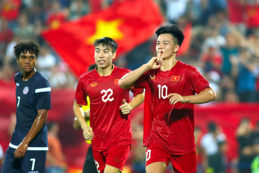 U23 Việt Nam thắng đậm U23 Guam trong trận ra quân vòng loại U23 châu Á 