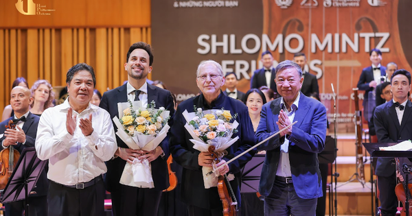 Đại tướng Tô Lâm chúc mừng màn trình diễn tuyệt vời của 'huyền thoại' Shlomo Mintz