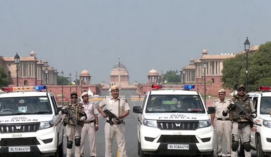 Hình ảnh an ninh dày đặc ở thủ đô Ấn Độ trước thềm Hội nghị G20