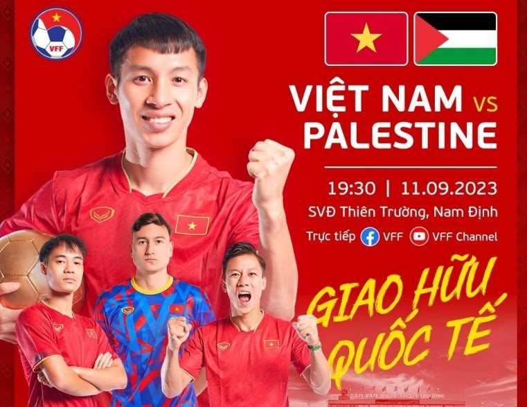 Xem trực tiếp: Đội tuyển Việt Nam vs Palestine, thử nghiệm nhân sự mới