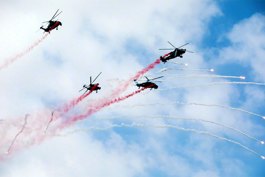 Triển lãm Trực thăng quốc tế Trung Quốc lần thứ 6 khai mạc tại Thiên Tân