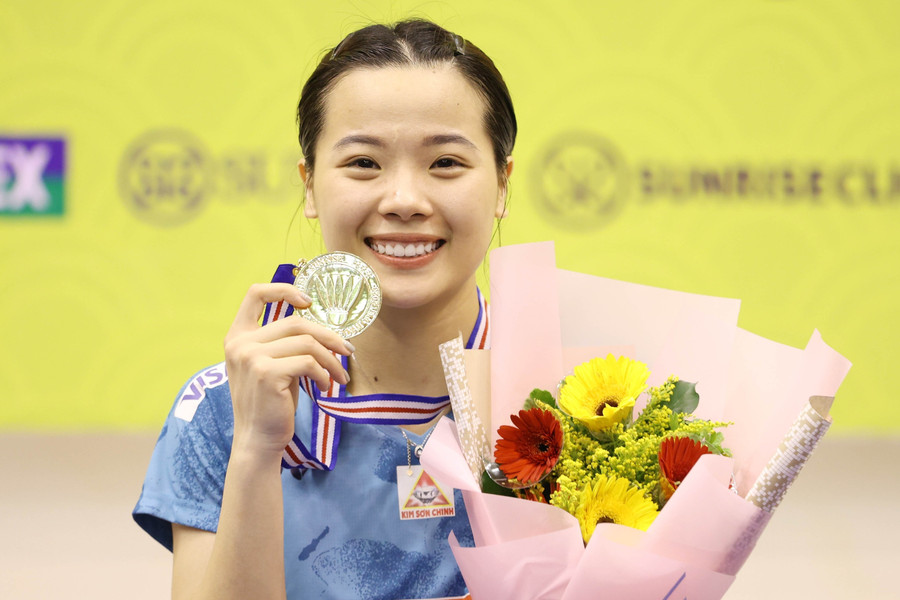 Thuỳ Linh bảo vệ thành công ngôi vô địch Vietnam Open 2023