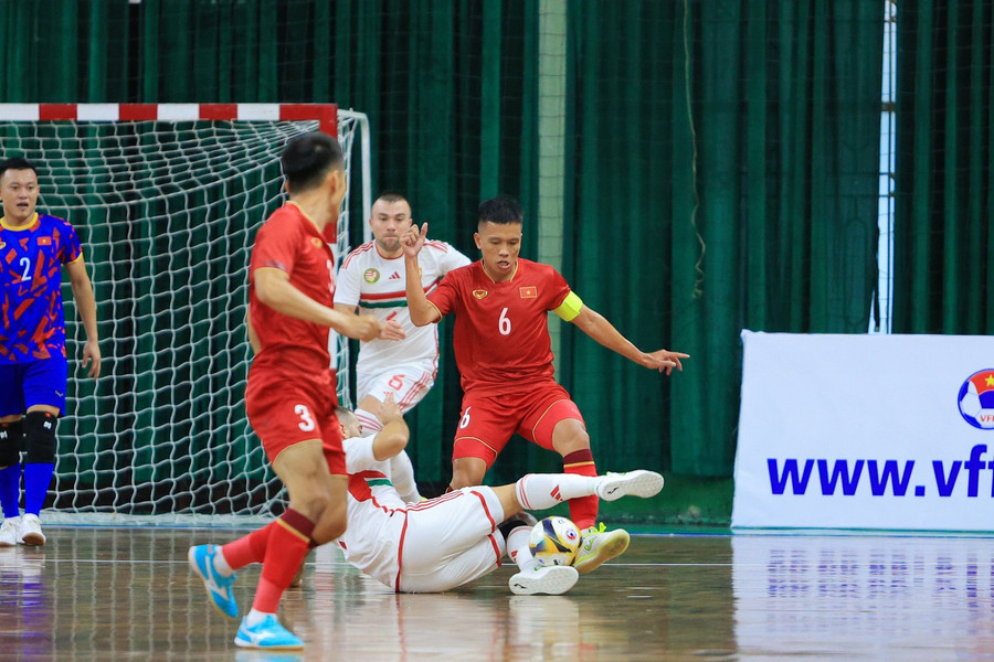 Futsal Việt Nam để thua 1 - 4 trước ĐT futsal Hungary