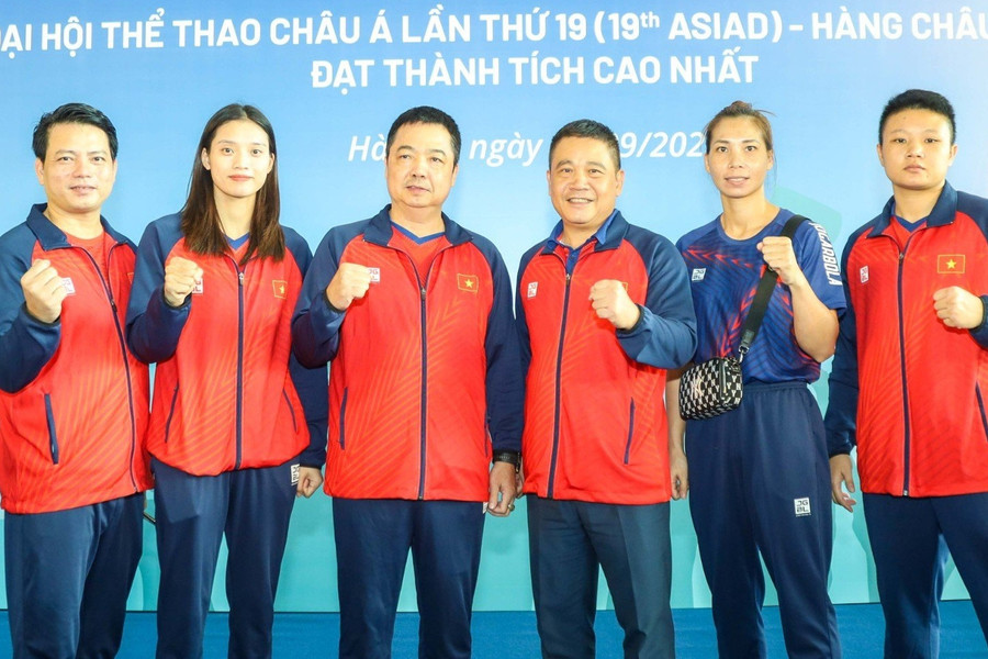 Đoàn thể thao Việt Nam bay đến Hàng Châu, mục tiêu giành 2-5 HCV Asiad 19
