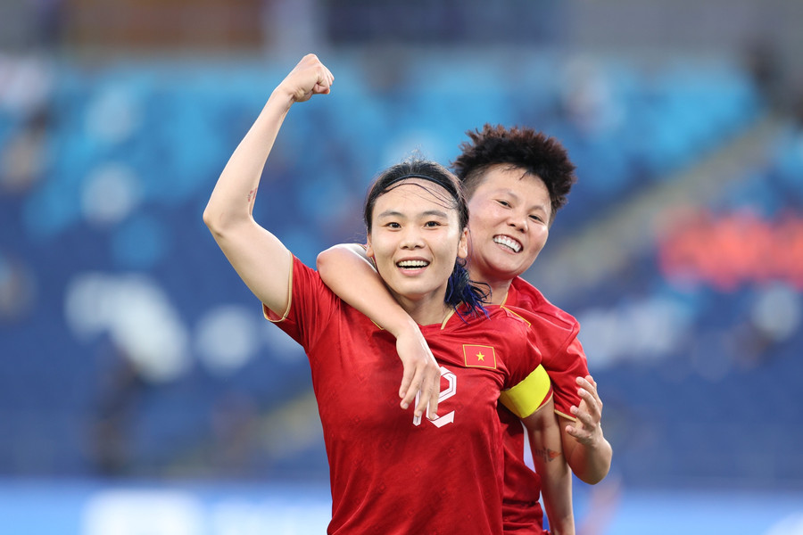 Tiền đạo Hải Yến xứng đáng với tấm băng đội trưởng của tuyển nữ Việt Nam