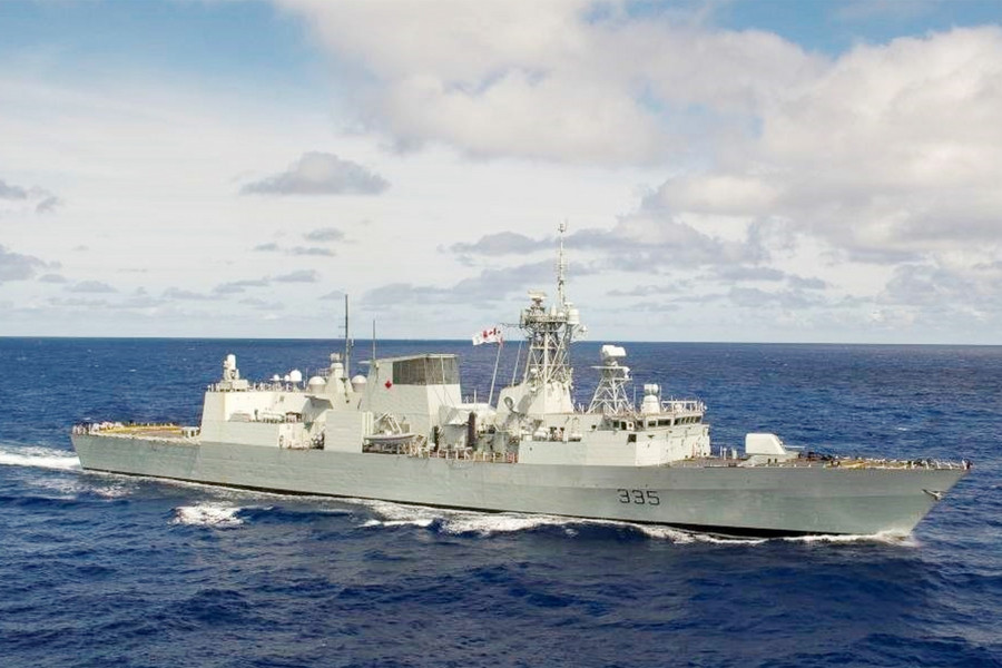 Sức mạnh của tàu khu trục hàng đầu hải quân Canada
