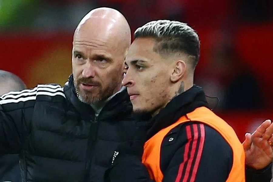 HLV Ten Hag ủng hộ Antony trở lại thi đấu cho Man Utd