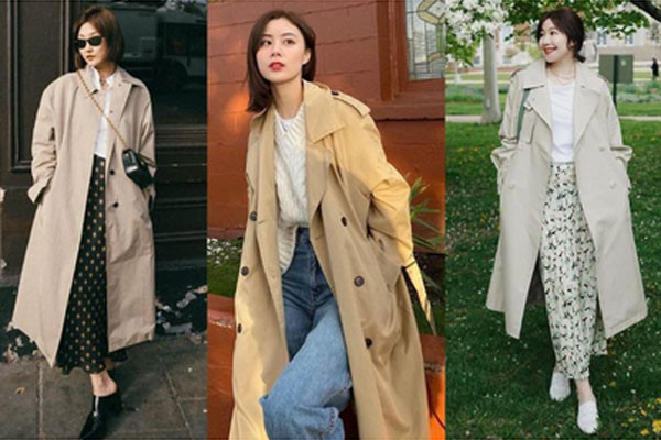 10 cách phối đồ với áo trench coat giúp bạn mặc đẹp hơn