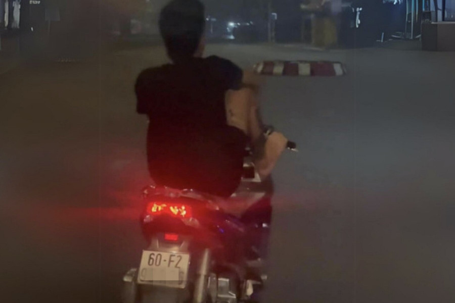 Phạt nặng kẻ dương tính ma túy, chạy xe máy bằng chân ở Đồng Nai