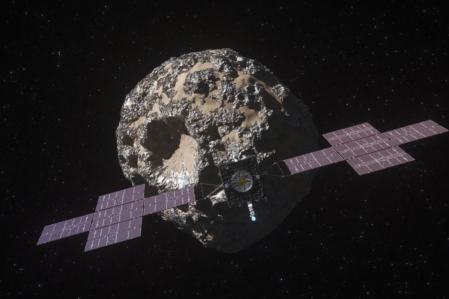 NASA phóng tàu vũ trụ nghiên cứu Tiểu hành tinh Psyche giàu kim loại
