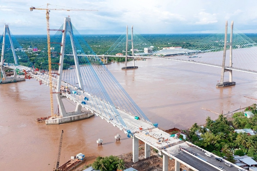 Mỹ Thuận 2 - Cây cầu dây văng đầu tiên mang 'thương hiệu Việt'