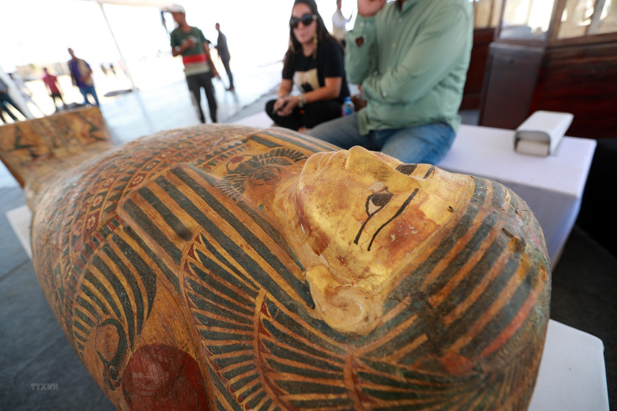 Khám phá những phát hiện khảo cổ tại một nghĩa trang ở Ai Cập