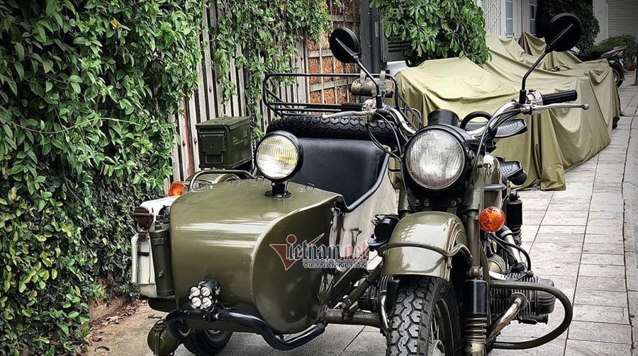 Ngắm những chiếc xe sidecar cũ giá vài trăm triệu của dân chơi Việt