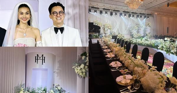 Hé lộ không gian đám cưới riêng tư của Thanh Hằng và chồng nhạc trưởng