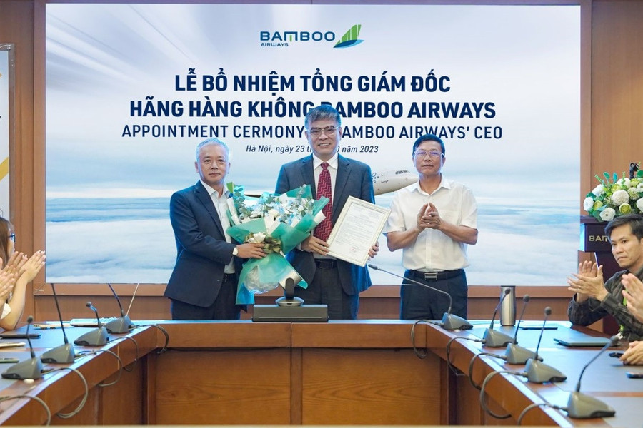 Ông Lương Hoài Nam được bổ nhiệm Tổng giám đốc mới của Bamboo Airways