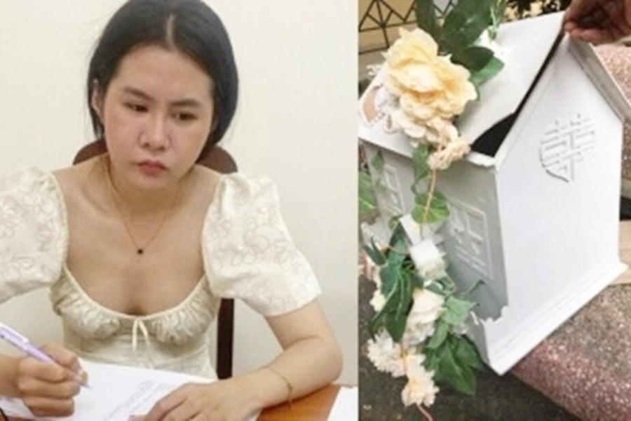 Tạm giữ 'hotgirl' chuyên trộm tiền mừng cưới ở Hà Nội