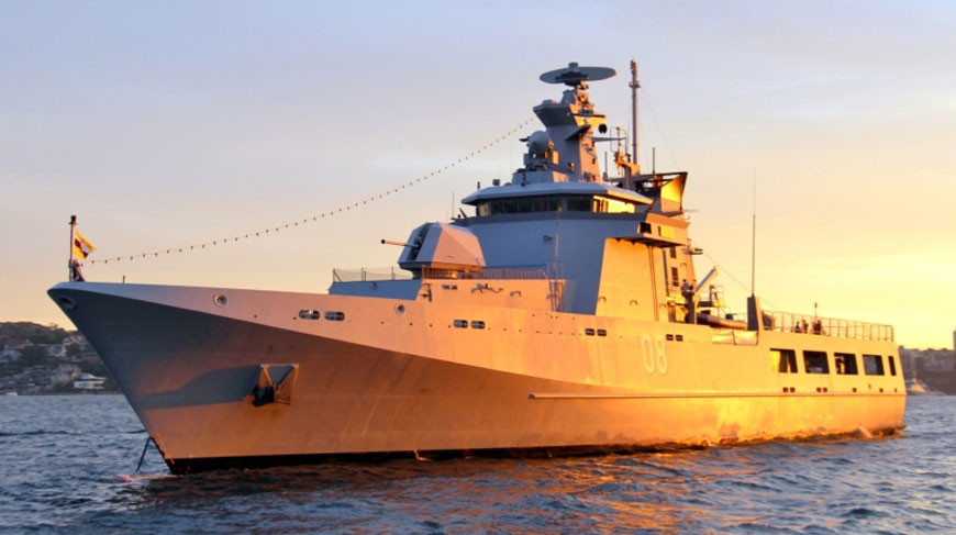 Khám phá tính năng tàu tuần tra xa bờ KDB Darulaman của hải quân Brunei