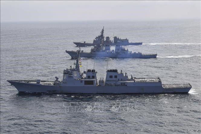 Hải quân Hàn - Mỹ tập trận chung về chống ngầm