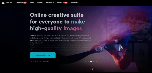 CapCut Creative Suite - Nơi lý tưởng để chỉnh sửa chuyên nghiệp
