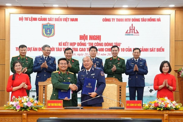 Một đơn vị Việt Nam triển khai đóng mới chiếc tàu tuần tra cao tốc thứ 10 cho Bộ Tư lệnh Cảnh sát biển