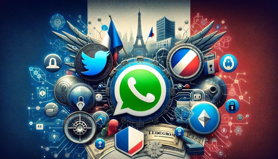 Lý do chính phủ Pháp hạn chế sử dụng Telegram và WhatsApp