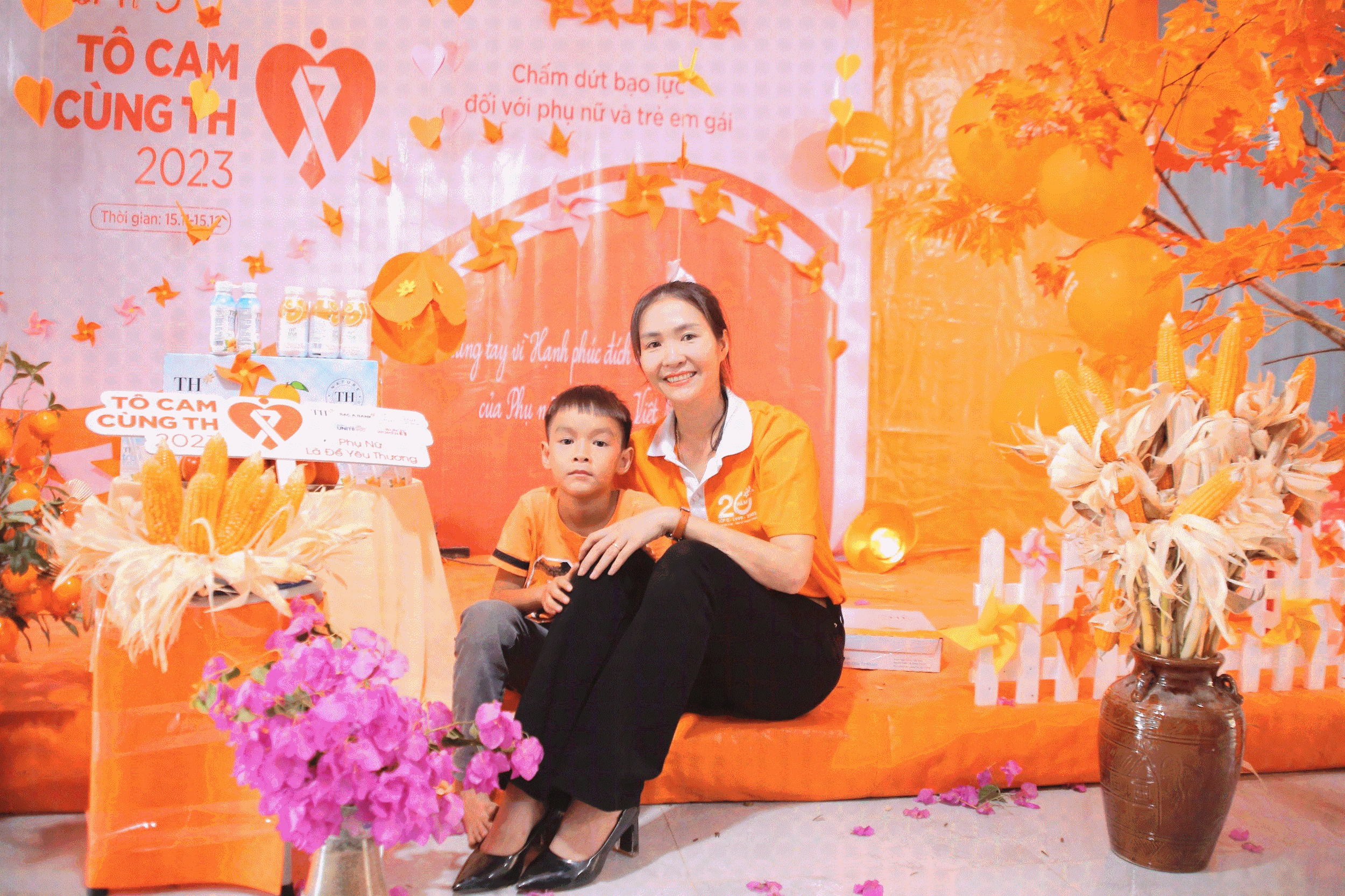 “Tô cam cùng TH 2023 - Chung tay vì hạnh phúc đích thực của phụ nữ và trẻ em Việt Nam