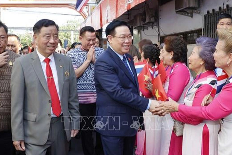 Chủ tịch Quốc hội khai trương Phố Việt Nam tại Udon Thani, Thái Lan